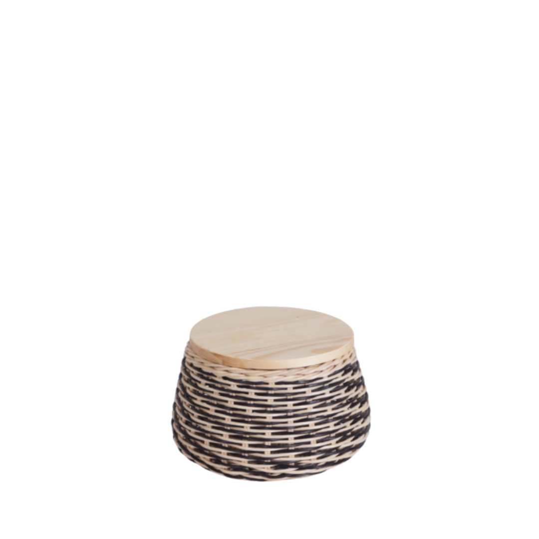 Lurik Canister Basket Small