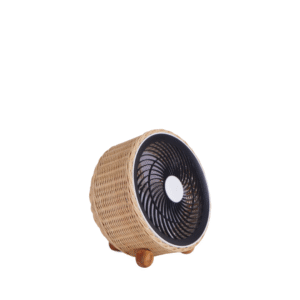 Rattan Table Fan