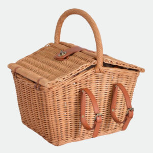 All-in-One Wicker Picnic Basket