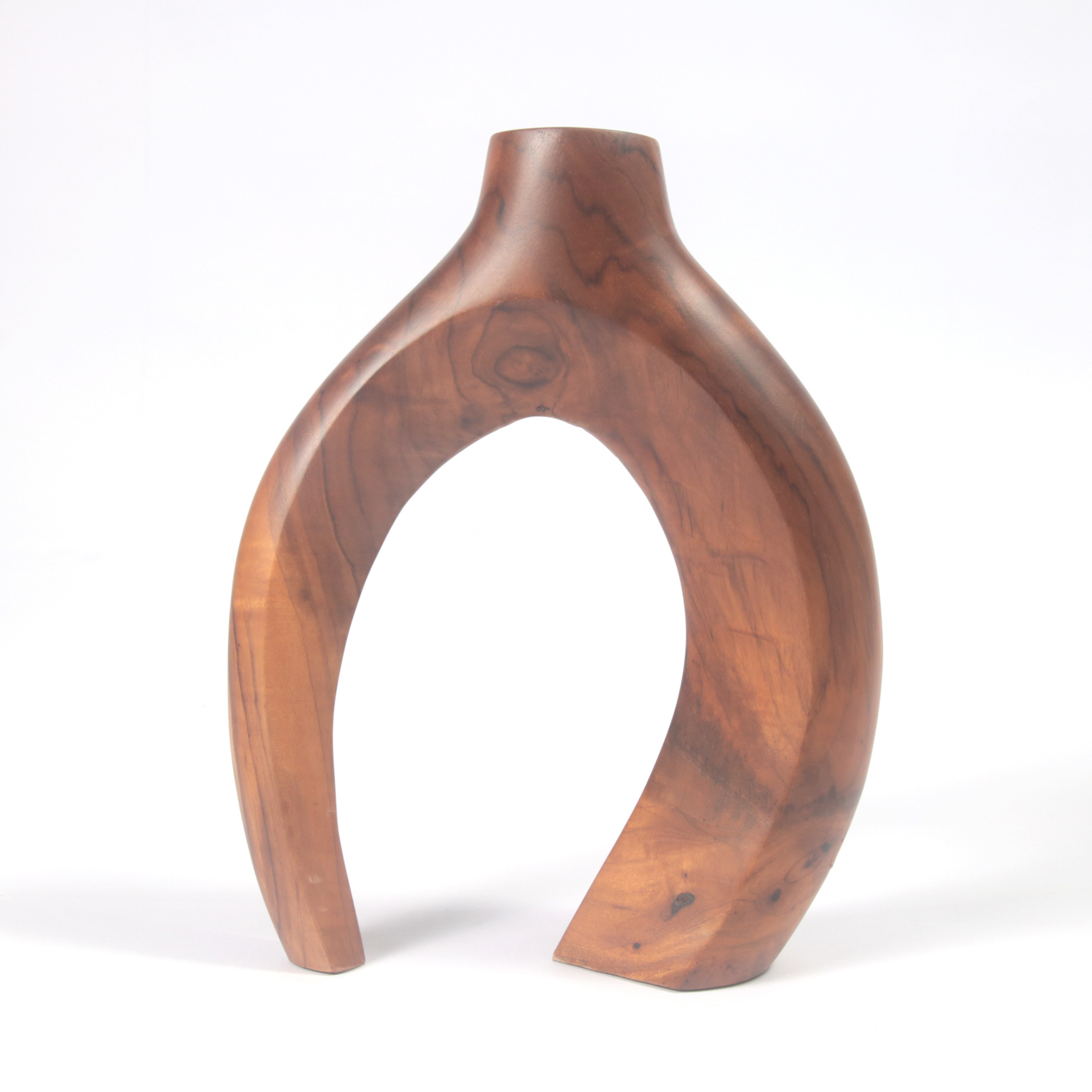 Candle Holder Wooden Stone - Image 3