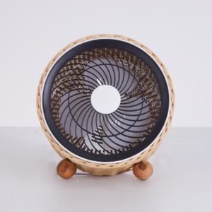 Rattan Table Fan