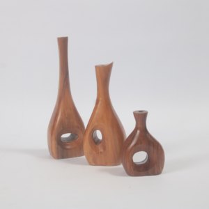 Wooden Vase Urn Large