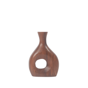 Wooden Vase Urn Small