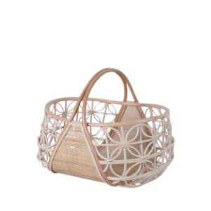 Kawung Oval Basket