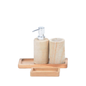 Wooden Bathroom Set