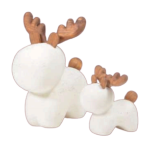 White Stone Reindeer