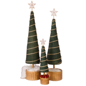 Christmas in Pot (Rattan)