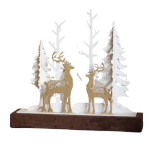 Double Reindeer Ramble (White)