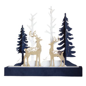 Double Reindeer Ramble (Blue)
