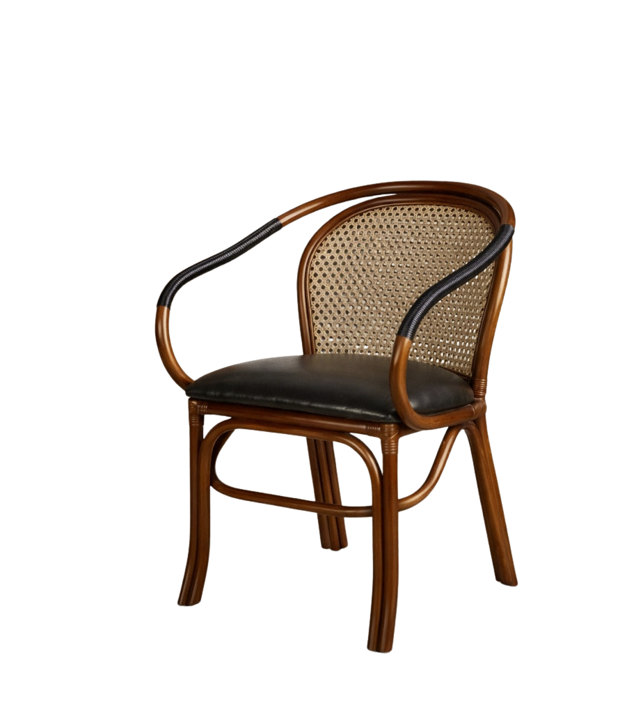 Arco Dining Chair Kursi Makan Rotan Premium