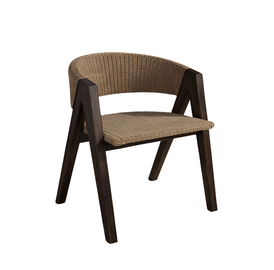 Antika jati chair